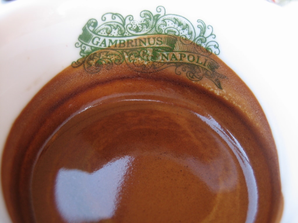 Espresso in Neapel