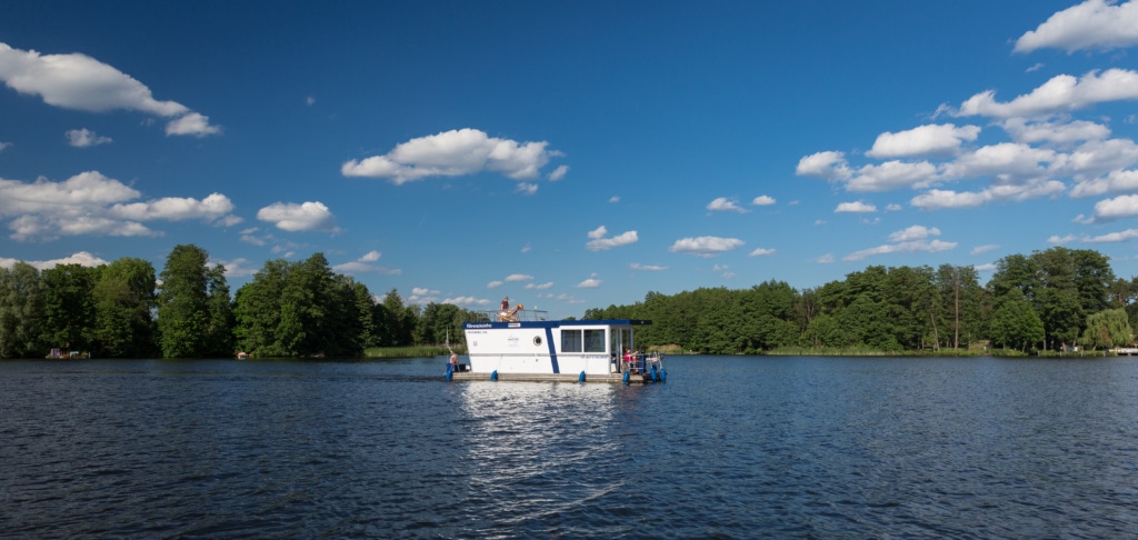 Hausboot in Brandenburg