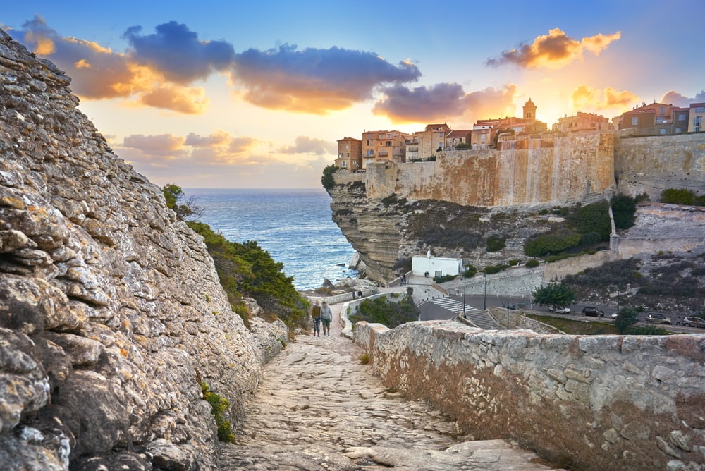 Altstadt von Bonifacio auf Korsika