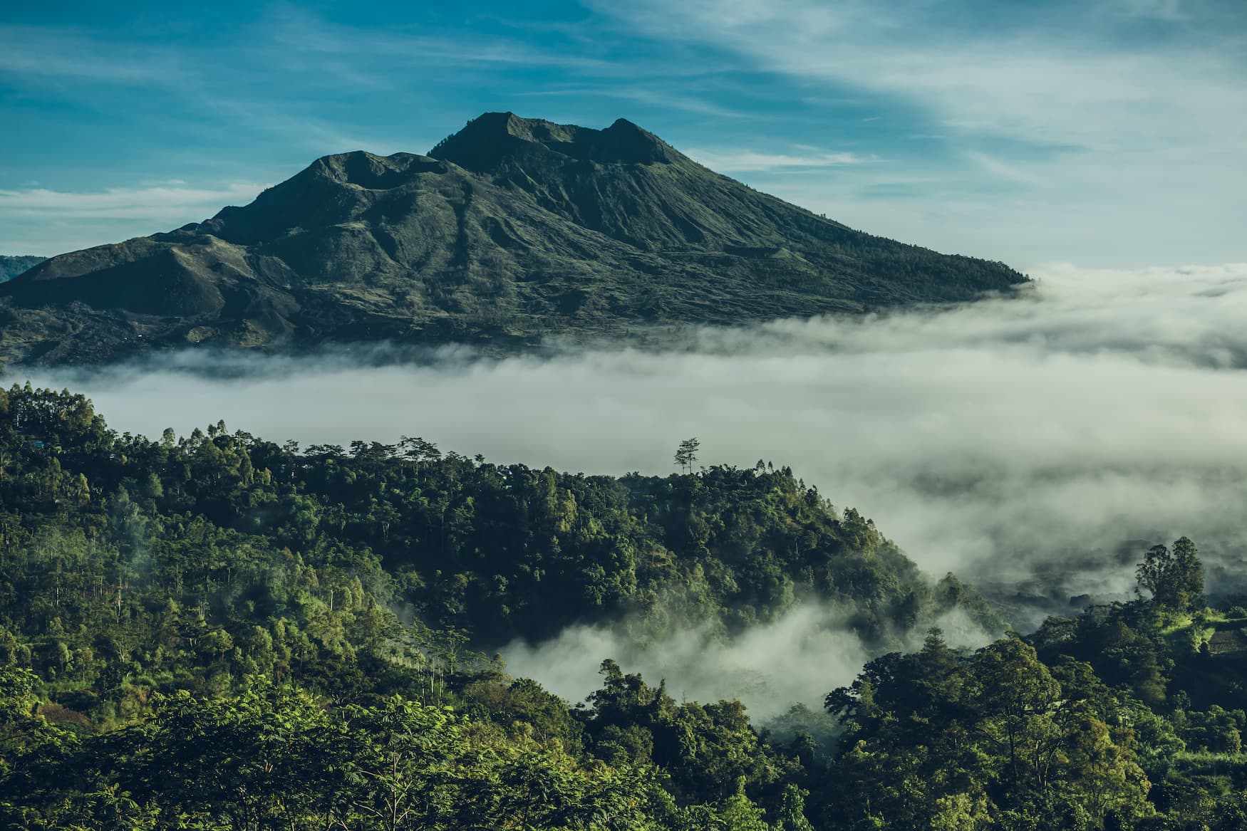 Mount Angun auf Bali