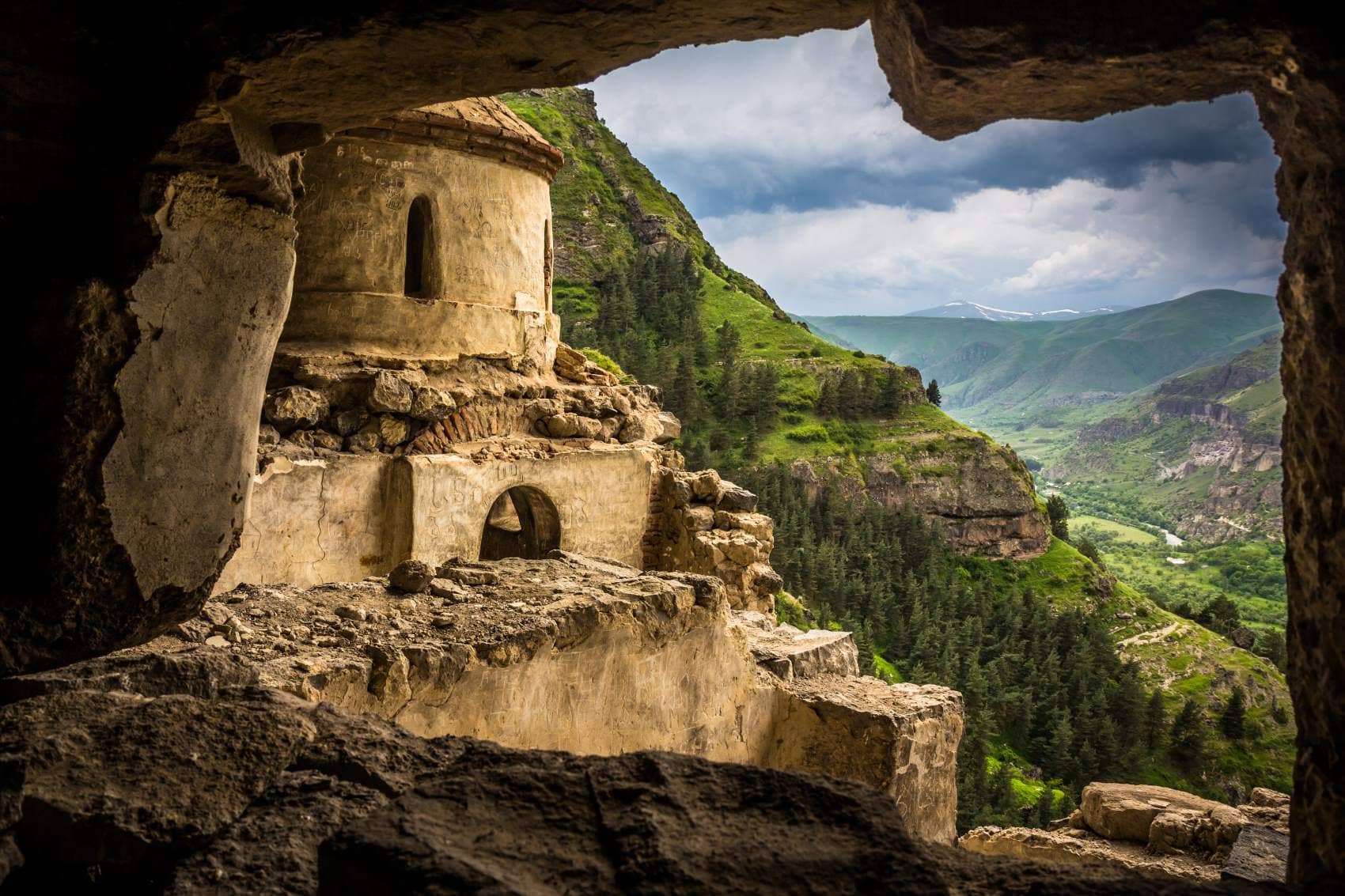Felsenstadt Vani in Georgien 