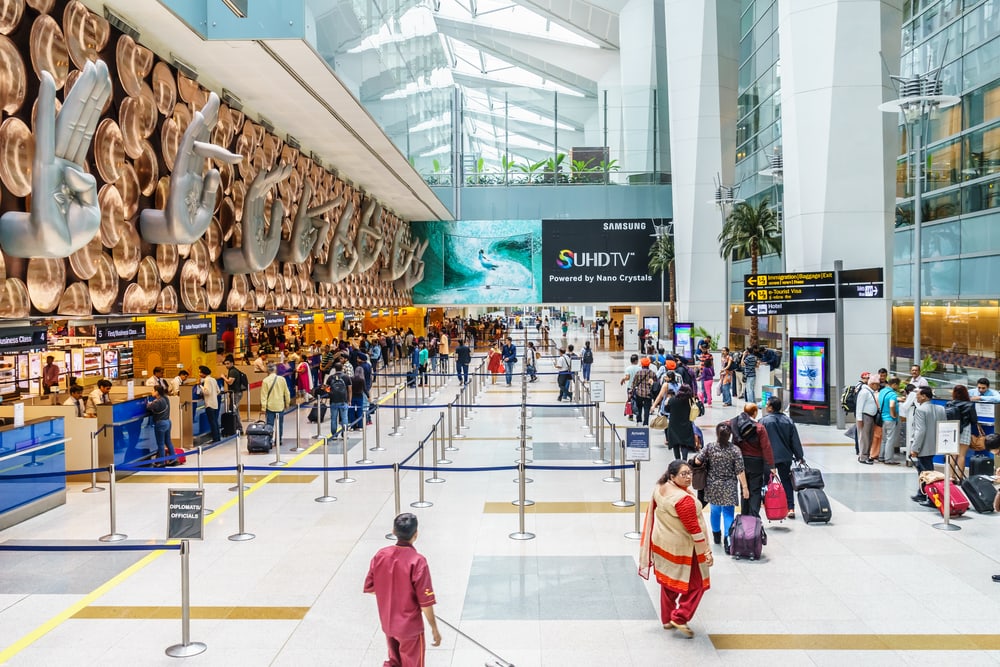 Gandhi International Airport in Neu-Delhi