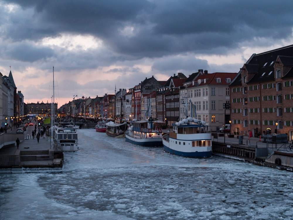 Hafenkanal in Kopenhagen