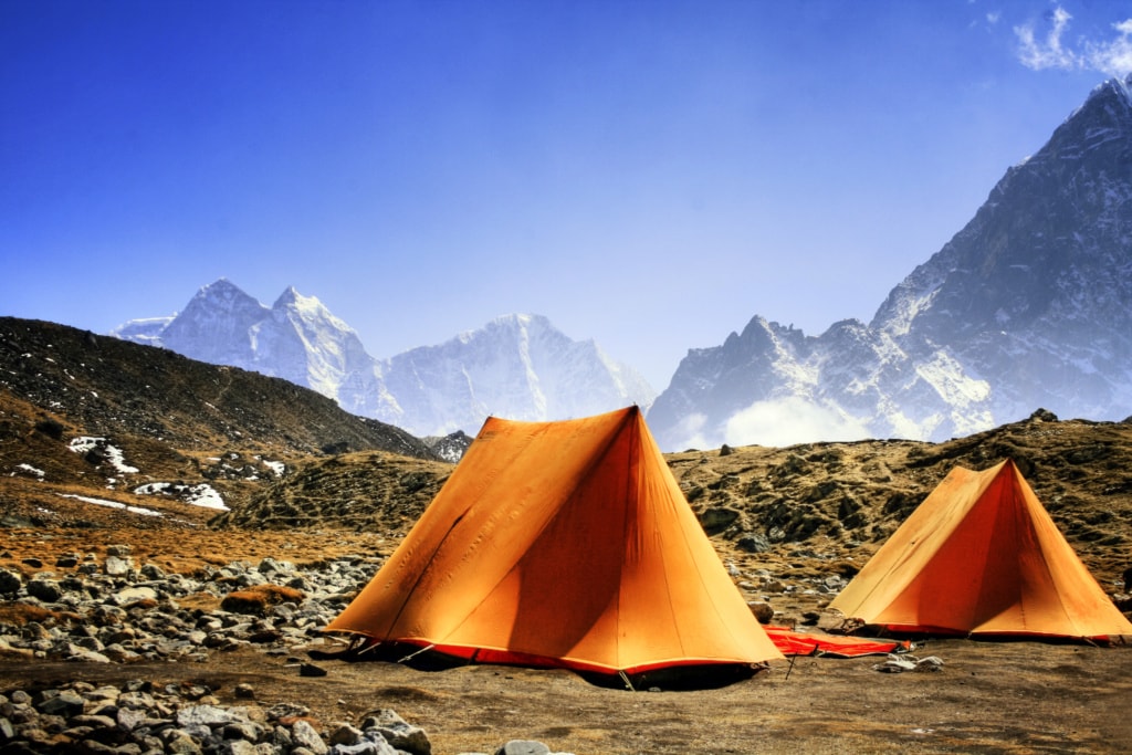 Land und Leute kennenlernen: Zelten im Himalaya