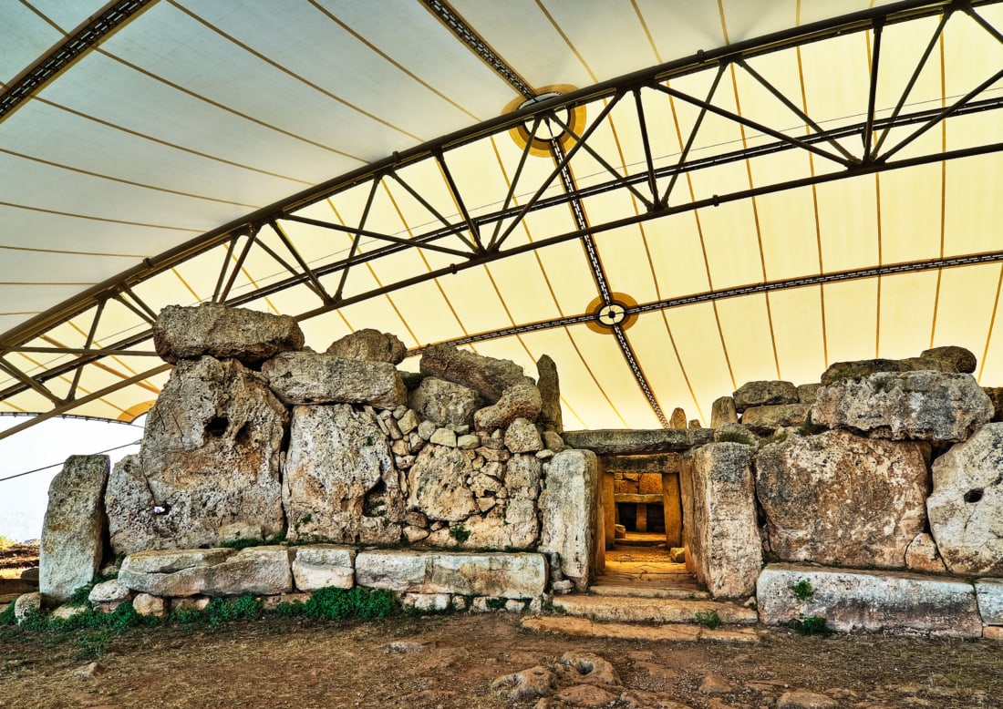 Mnajdra-Tempel auf Malta