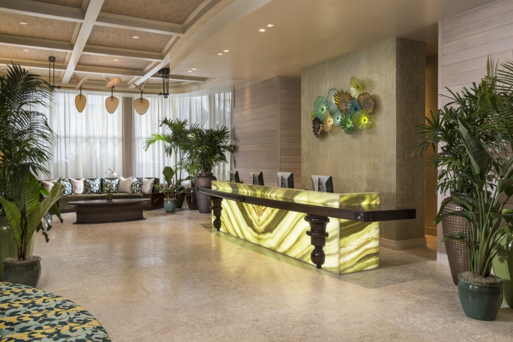 Lobby im The Palms Hotel & Spa