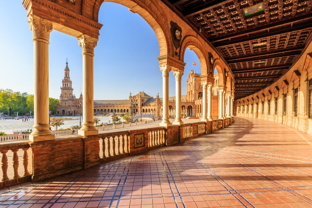 Europas populärste Wahrzeichen: Plaza de Espana in Sevilla