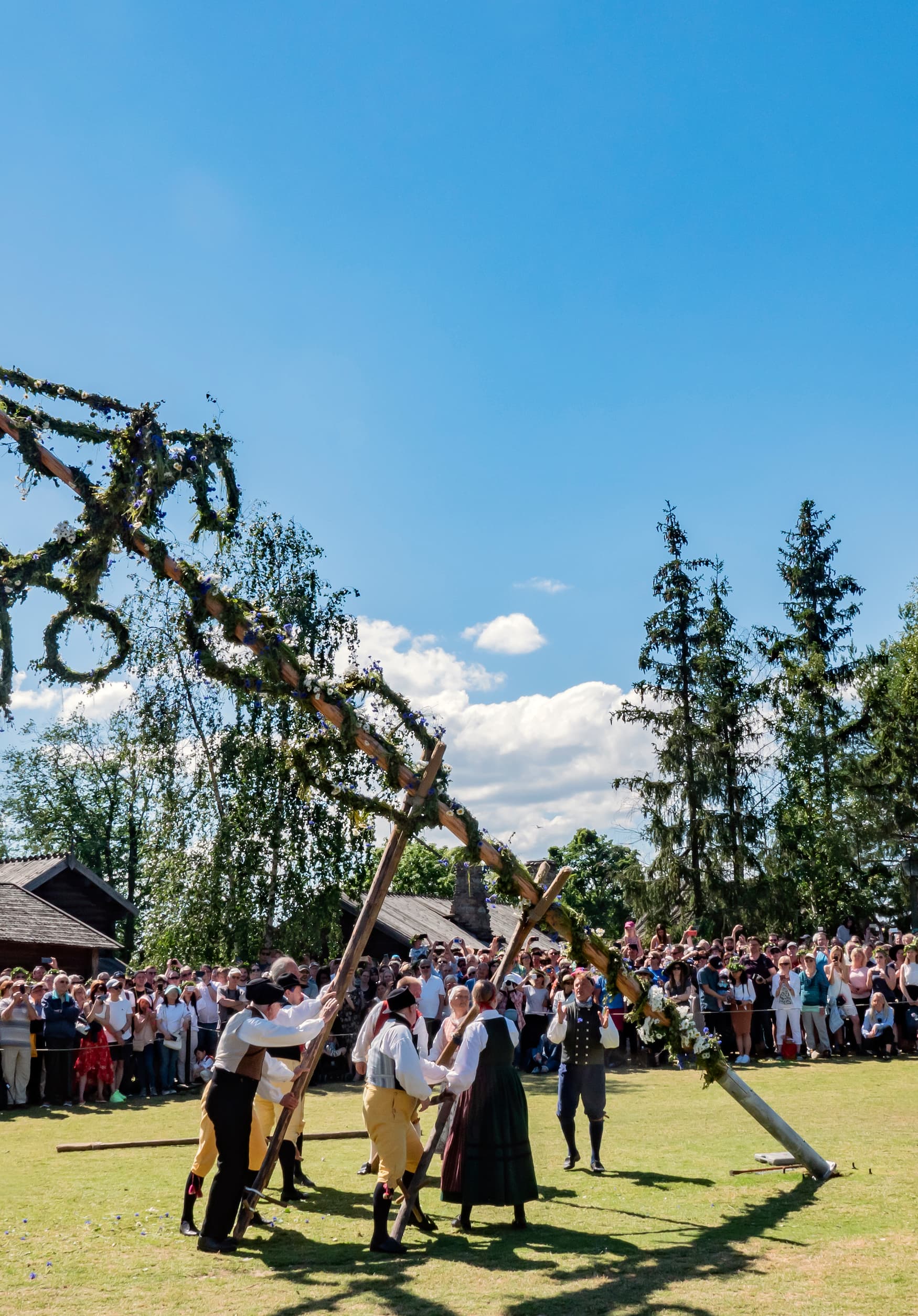 Mittsommerfest im Freilichtmuseum Skansen