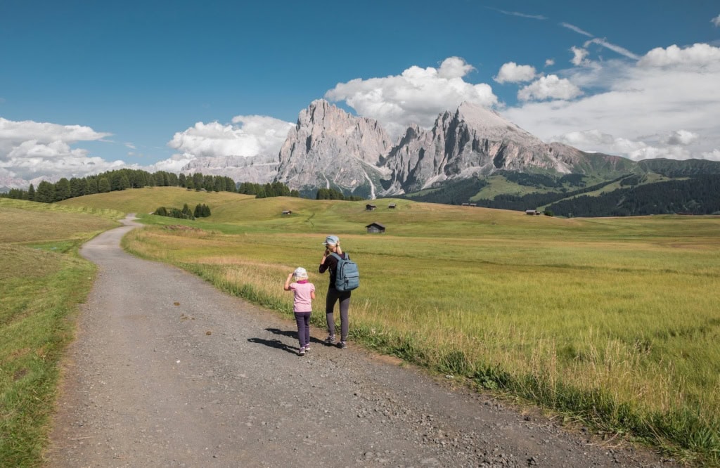 Wir zeigen Wanderregionen in Europa wie hier in Italien