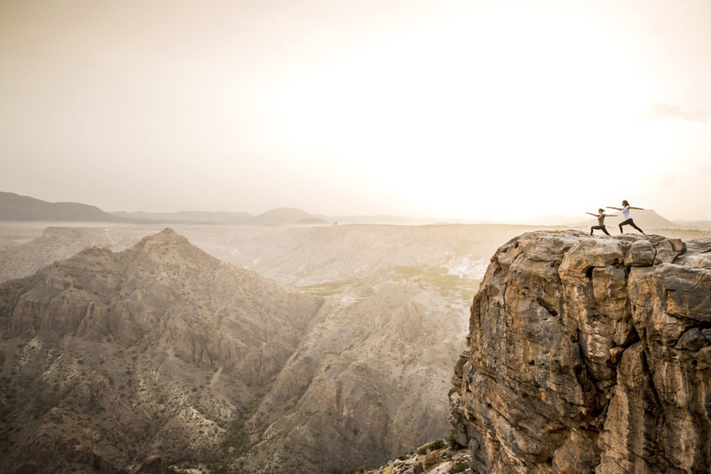 Anantara Al Jabal Al Akhdar Resort - Yoga im Oman