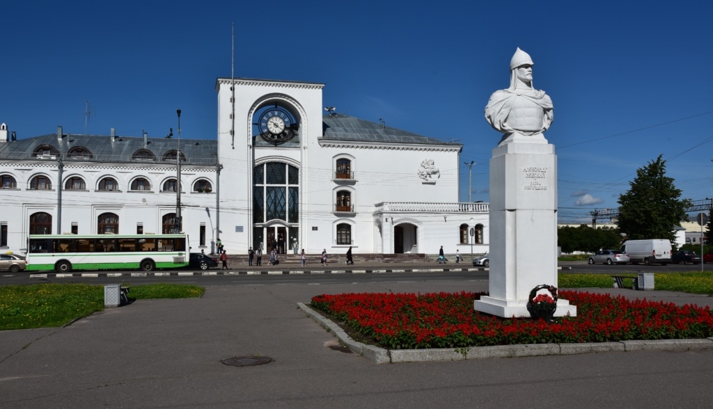 Bahnhof von Weliki Nowgorod - Russland
