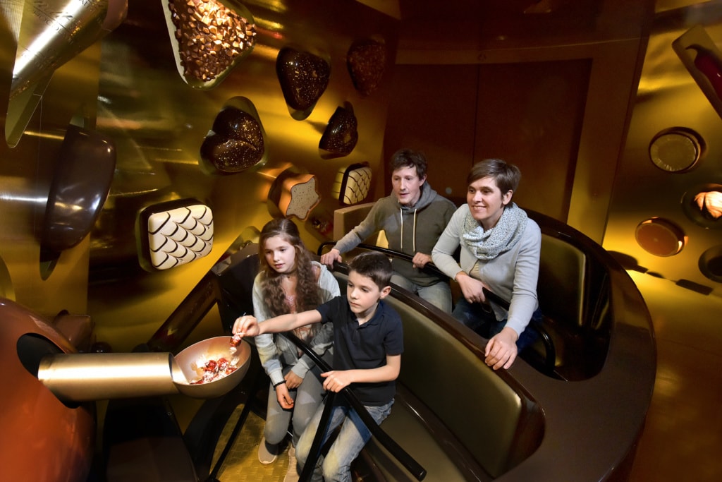Sehenswürdigkeiten von Luzern: Familie im Verkehrshaus