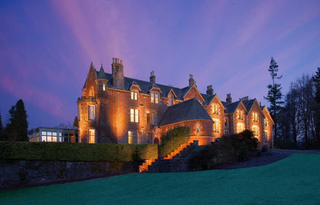 Der britische Tennis-Star Andy Murray hat sich mit dem The Cromlix Hotel einen Traum erfüllt.