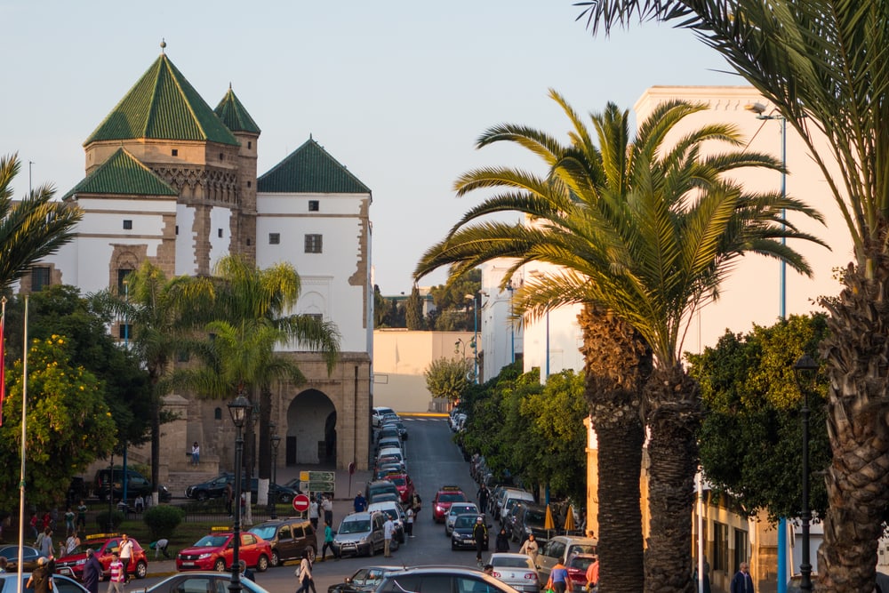 Stadtteil Habous in Casablanca in Marokko