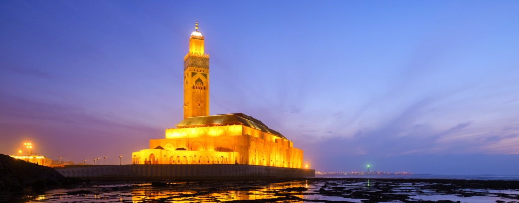 Hassan II Moschee in Casablanca