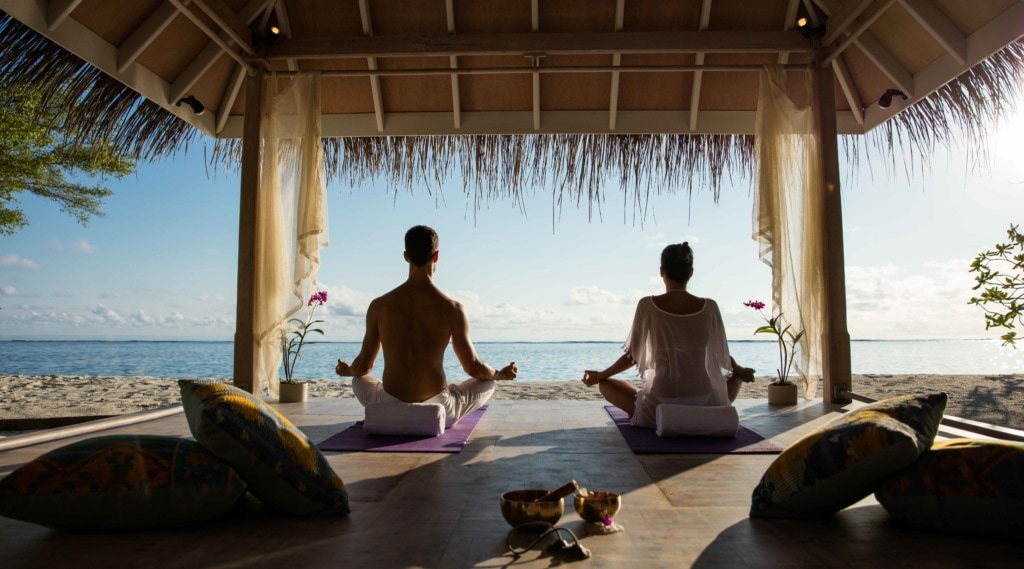 Yoga auf den Malediven