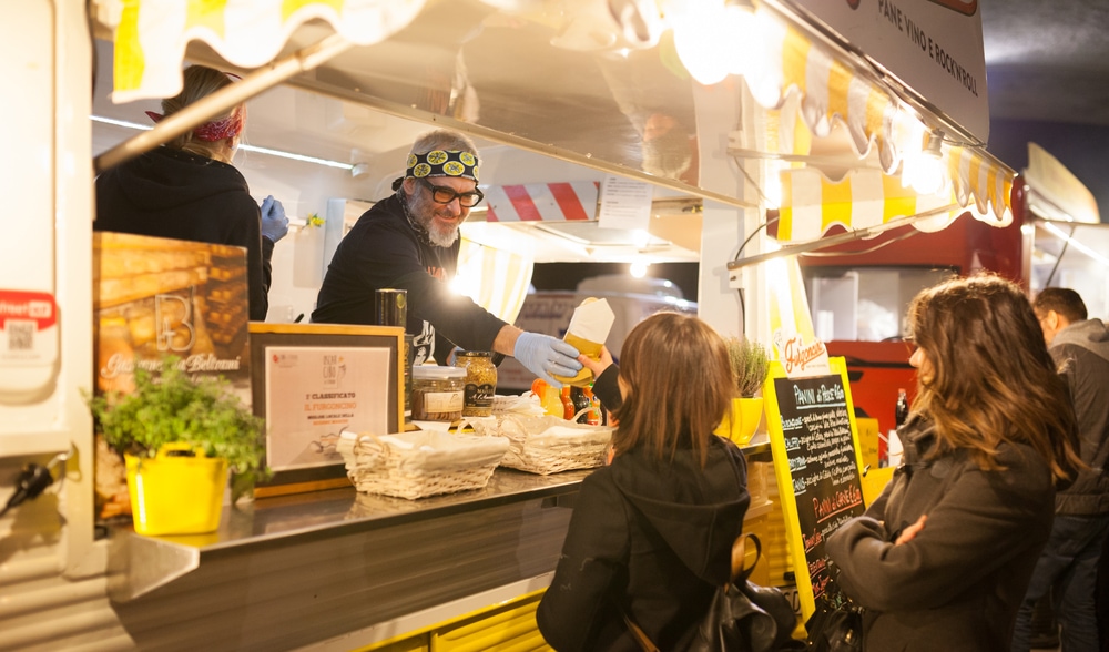 Street-Food-Truck in Bologna