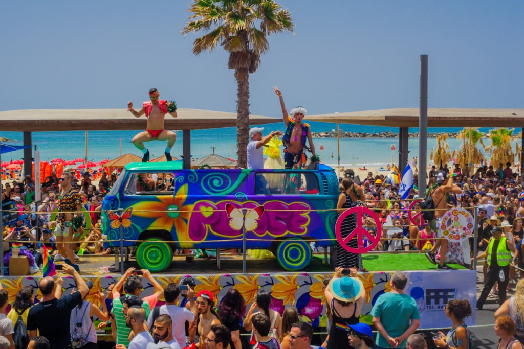 Tel Aviv ist eine der unerwarteten Gay-Metropolen auf der Welt!