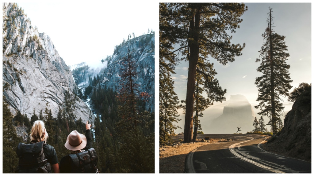 Ausflüge in Yosemite sind ein großer Spaß