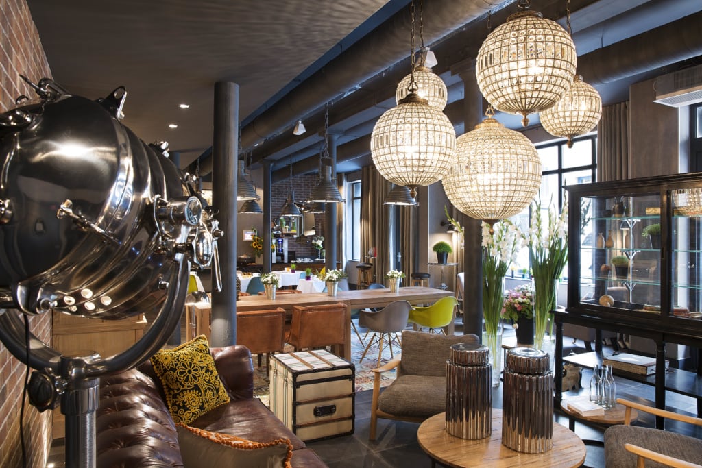 Lounge im Hotel Fabric Paris