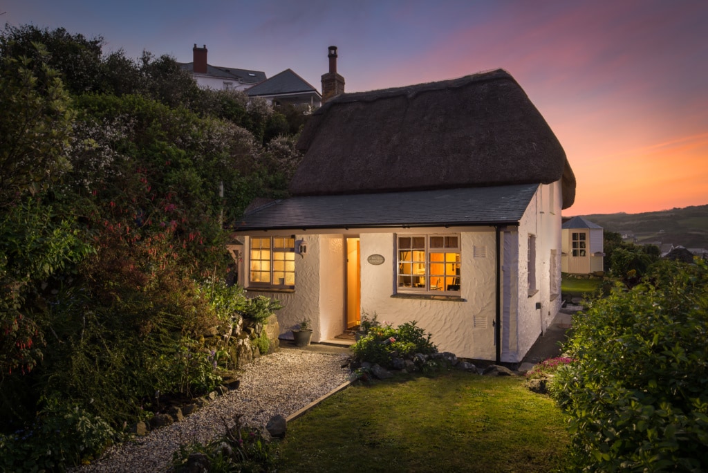 Das Siren Cottage in Cornwall lädt zu einem romantischen Wochenende ein. 