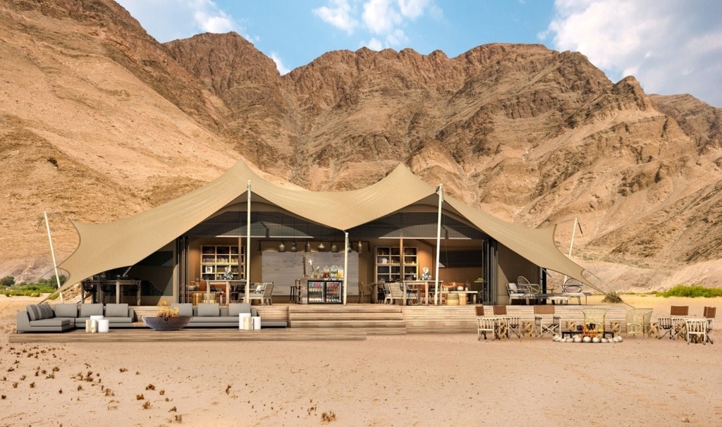 Hoanib Valley Lodge in Namibia
