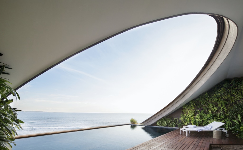 Penthouse des Como Uma Canggu an der Südküste Balis