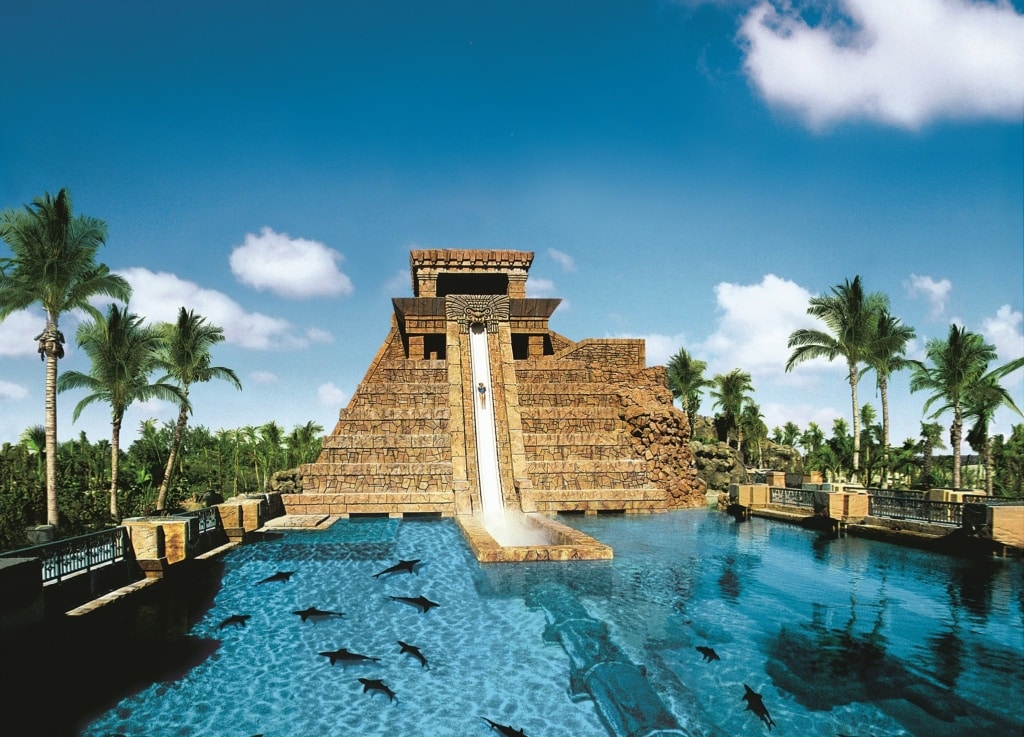 Pool im Hotel The Reef Atlantis Bahamas