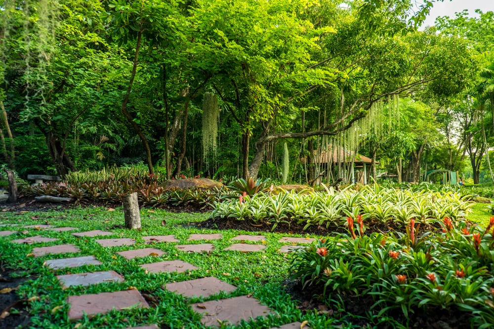 King Rama Park in Bangkok