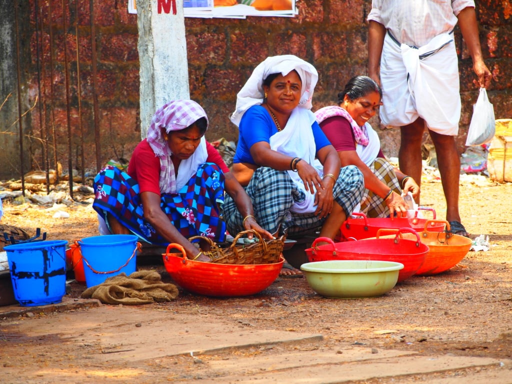 Markt in Kerala