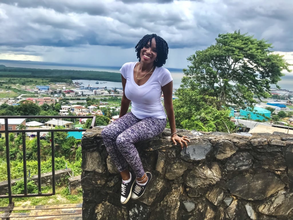 Fremdenführerin Cheri-ann in Trinidad