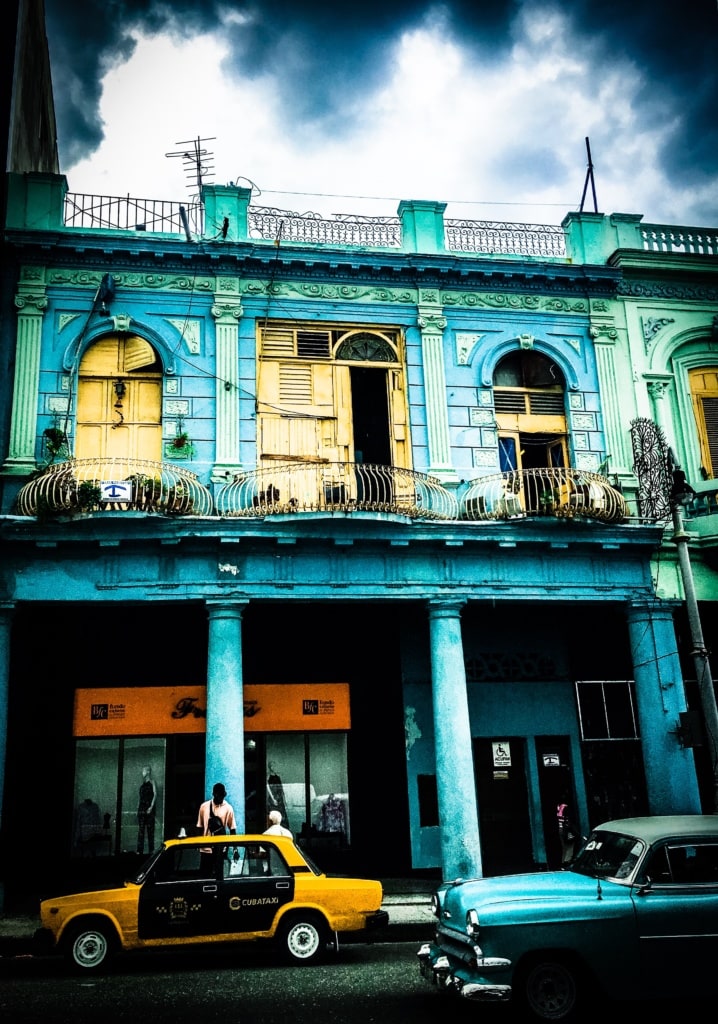 Straßenszene in Havanna