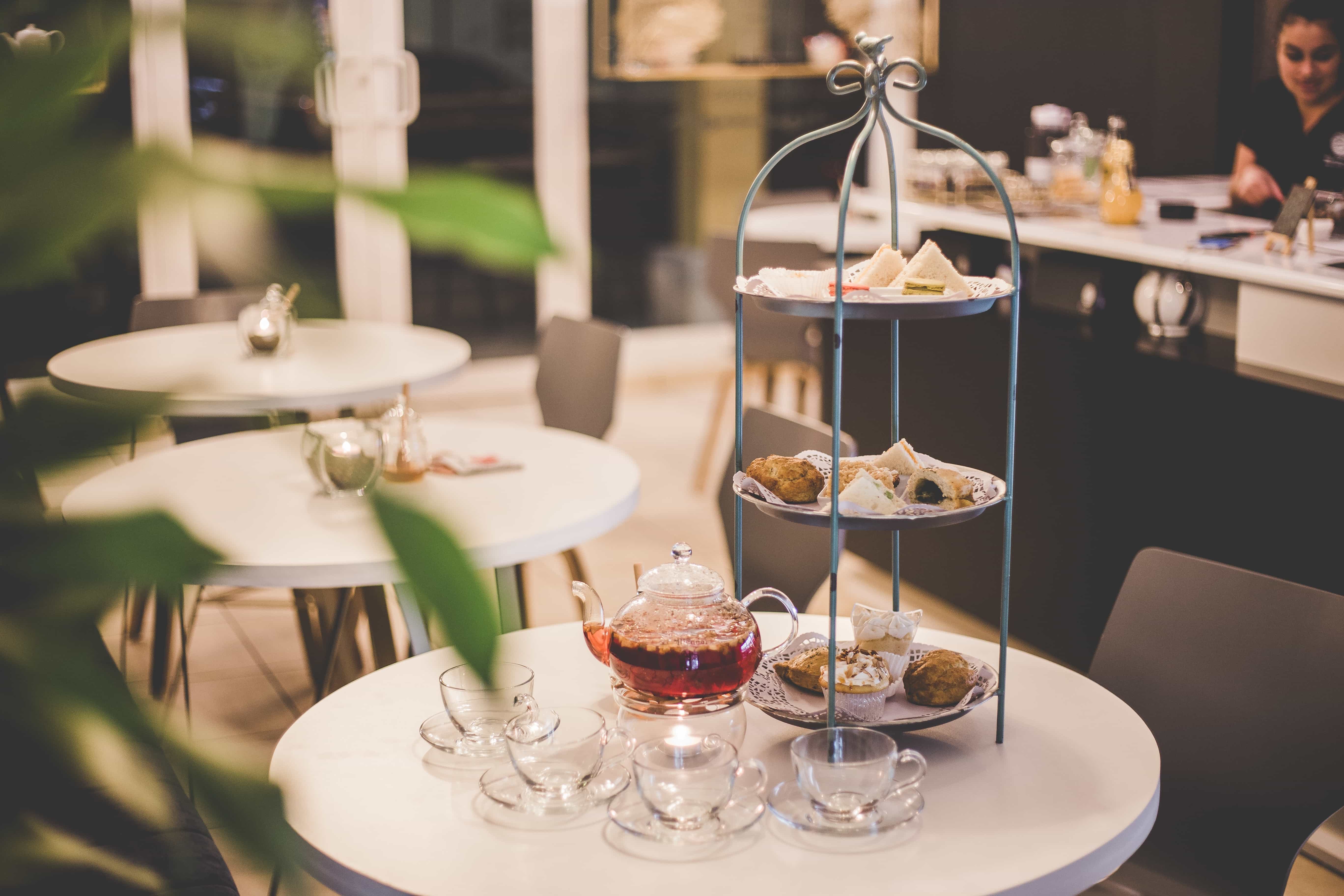 Typisch britischer Afternoon Tea