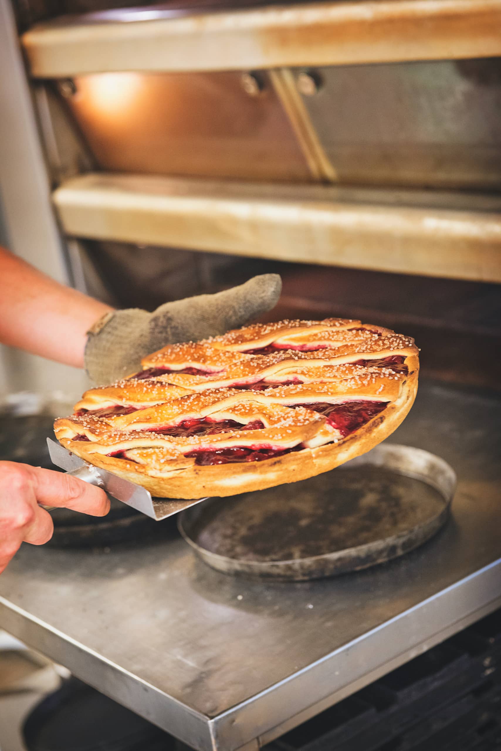 Vlai ist ein typischer Kuchen der in der Bishopsmolen in Maastricht gebacken wird