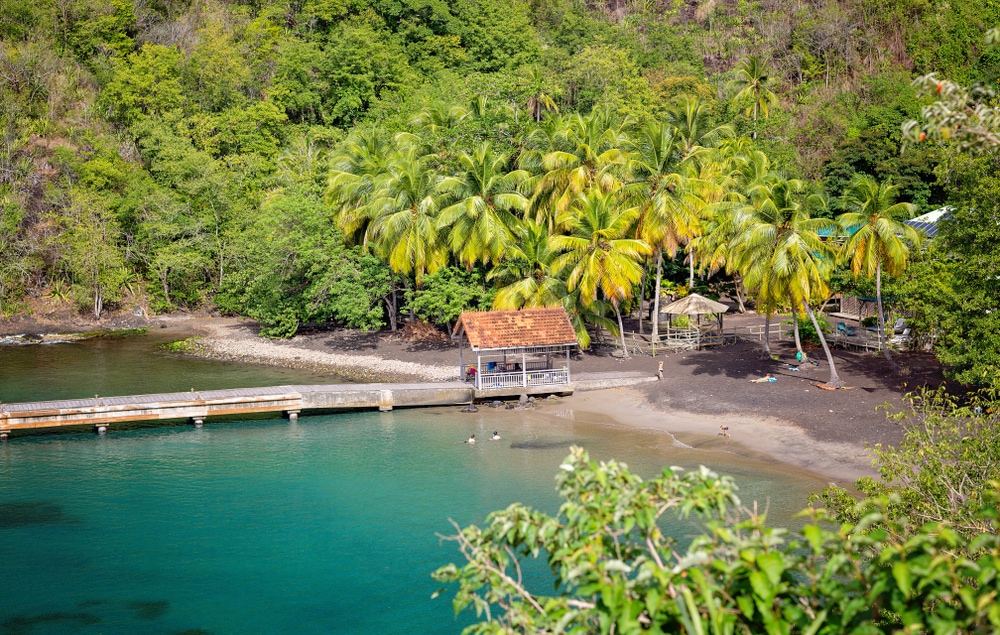 Anse-Noire-Strand auf Martinique