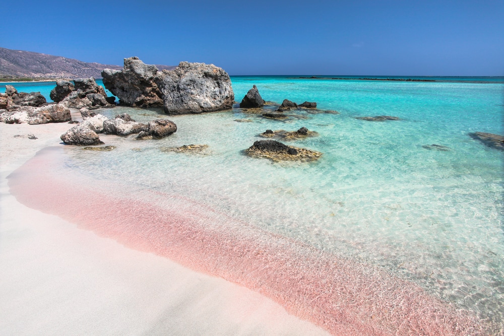 Elafonissi Beach in Griechenland