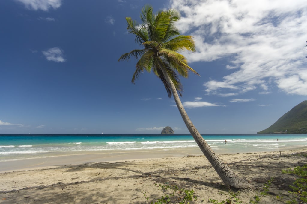 Le-Diamant-Strand auf Martinique