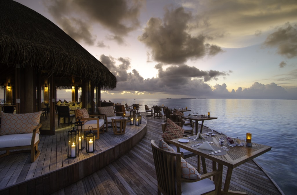 Restaurant Muraka im Mirihi Island Resort