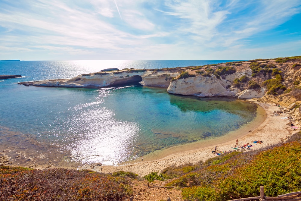Santa Caterina Strand in Sardinien