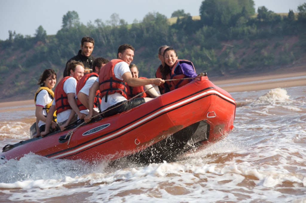 Rafting auf dem Shubenacadie River