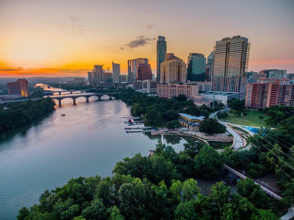 Skyline von Austin in Texas