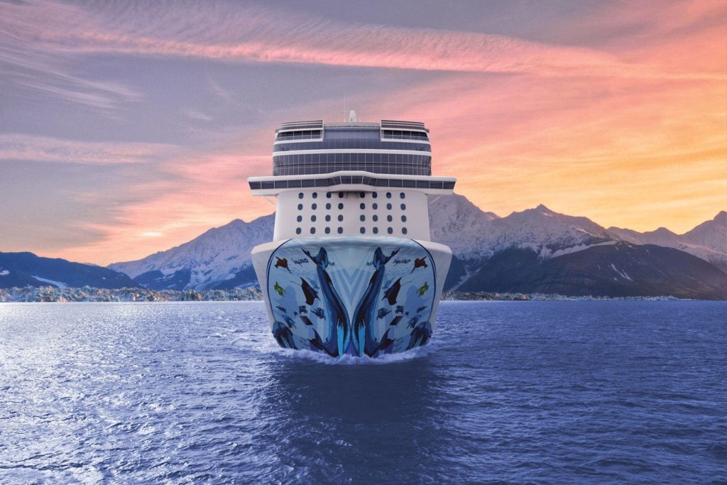 Außenaufnahme der Norwegian Bliss