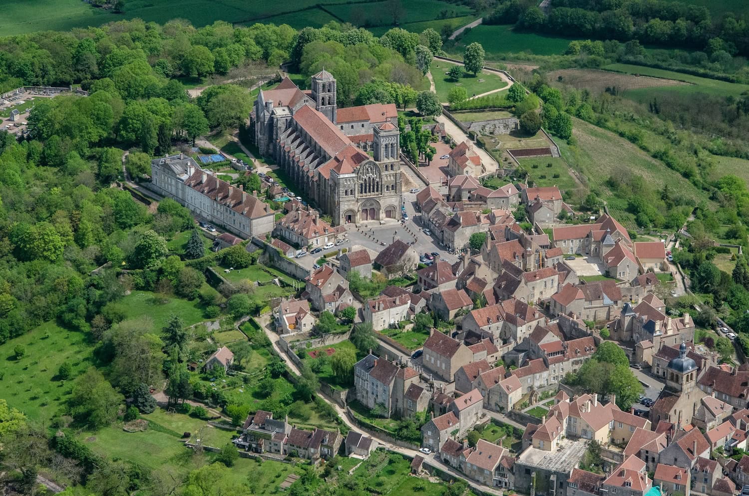 Vezelay in Frankreich