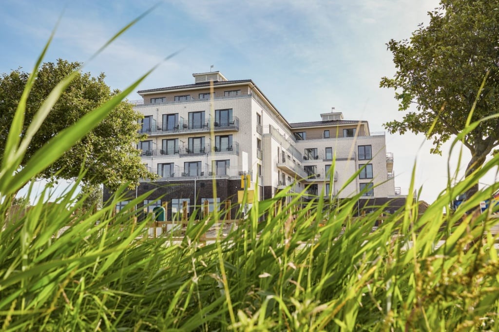 Außenansicht des Küstenperle Strandhotel & Spa