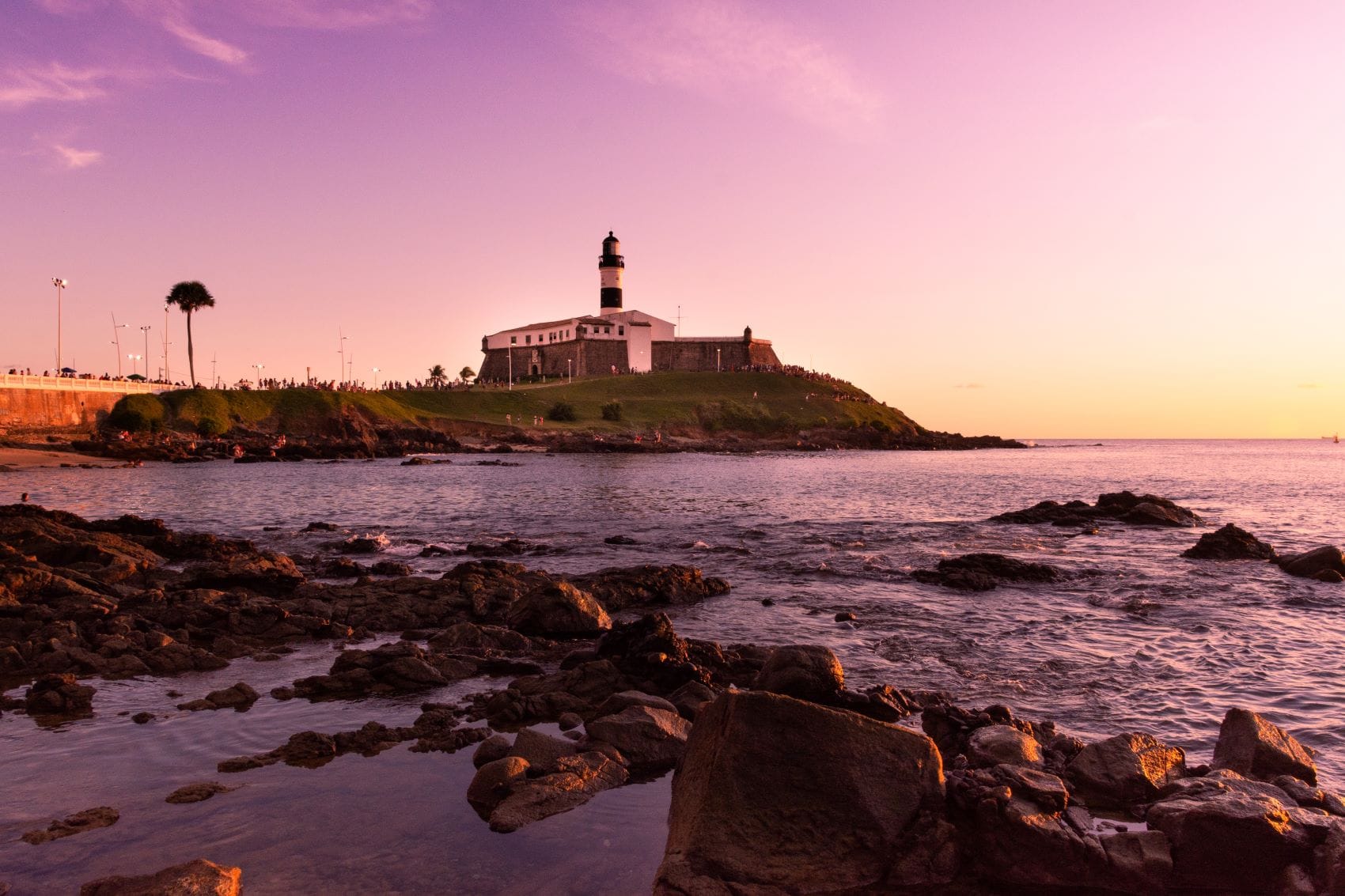 Leuchtturm im Barra, Salvador 