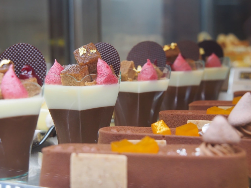 Desserts im Restaurant auf der Norwegian Bliss