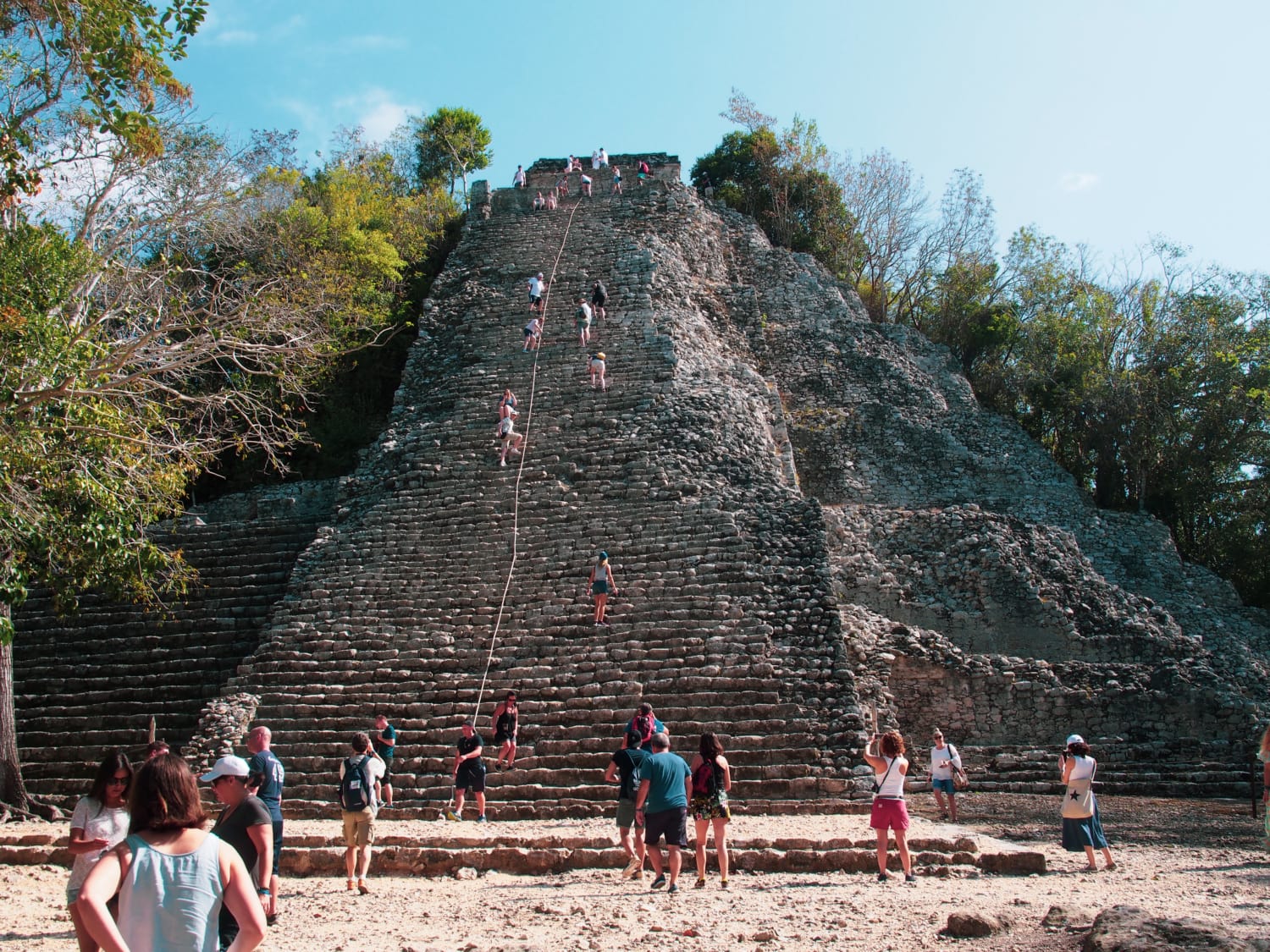 Mayastätte Cobá in Yucatán