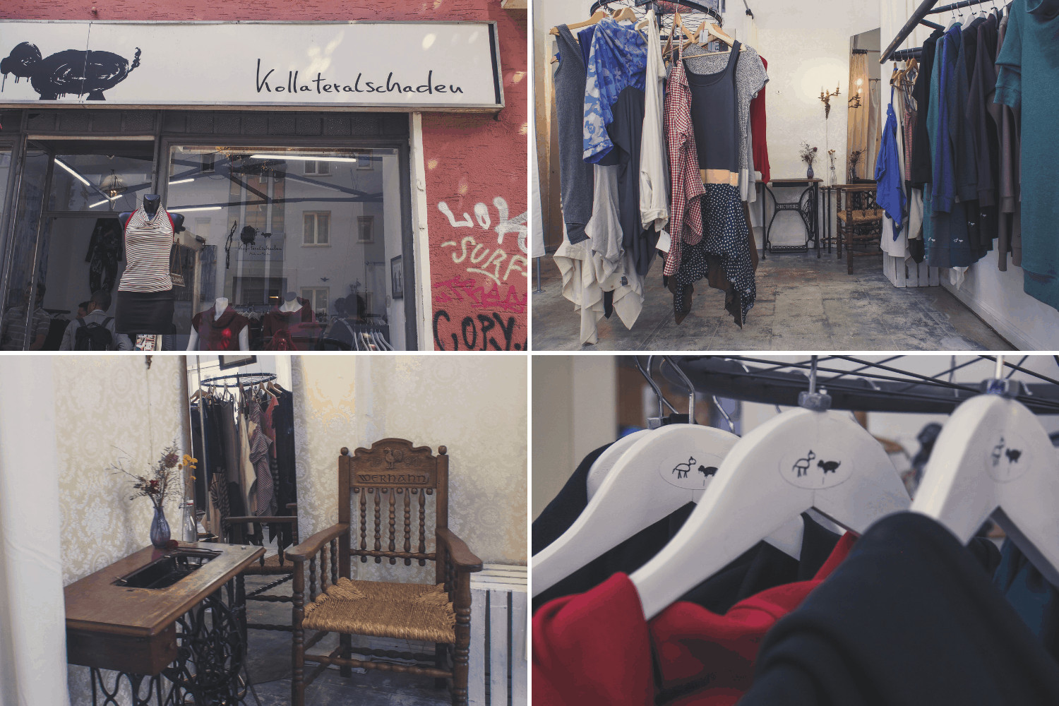 Einblick in Berliner Laden Kollateralschaden, Neukölln