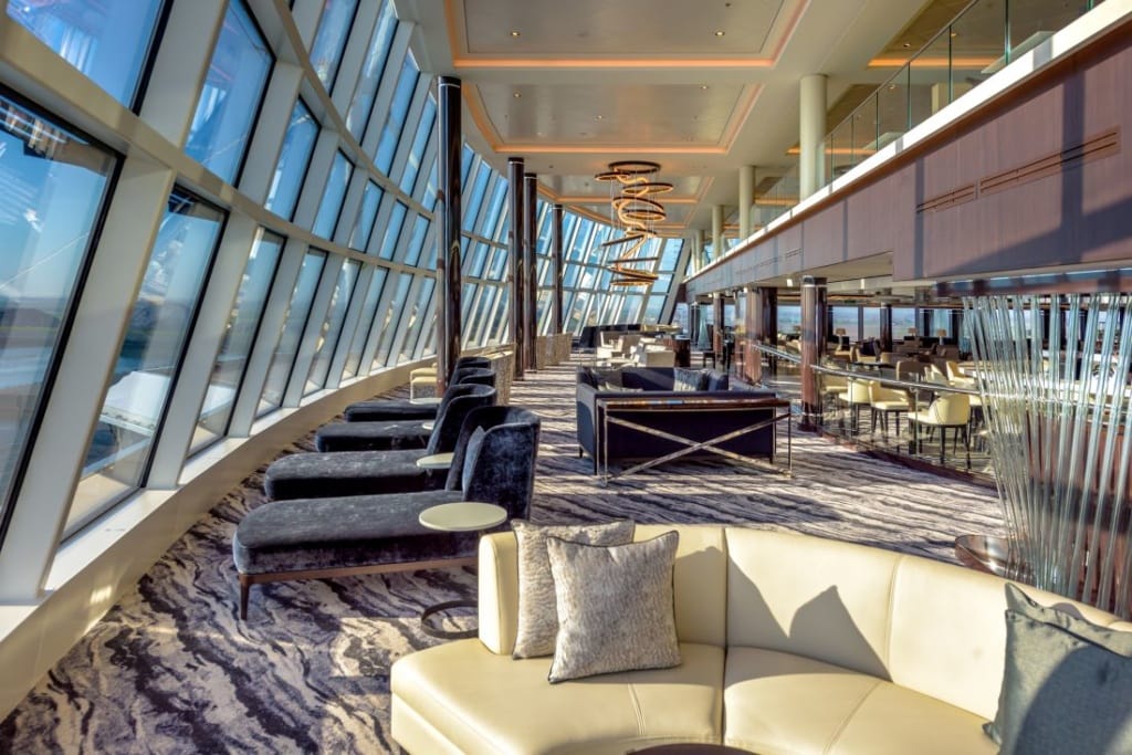 Observation Lounge auf der Norwegian Bliss