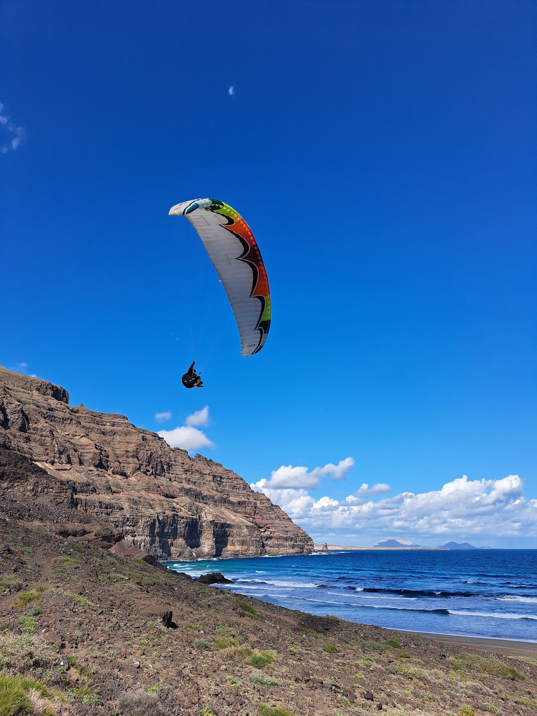 Paragliding auf Lanzarote